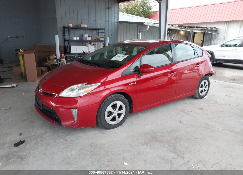 2013 TOYOTA PRIUS FOUR VIN: JTDKN3DU8D5562813