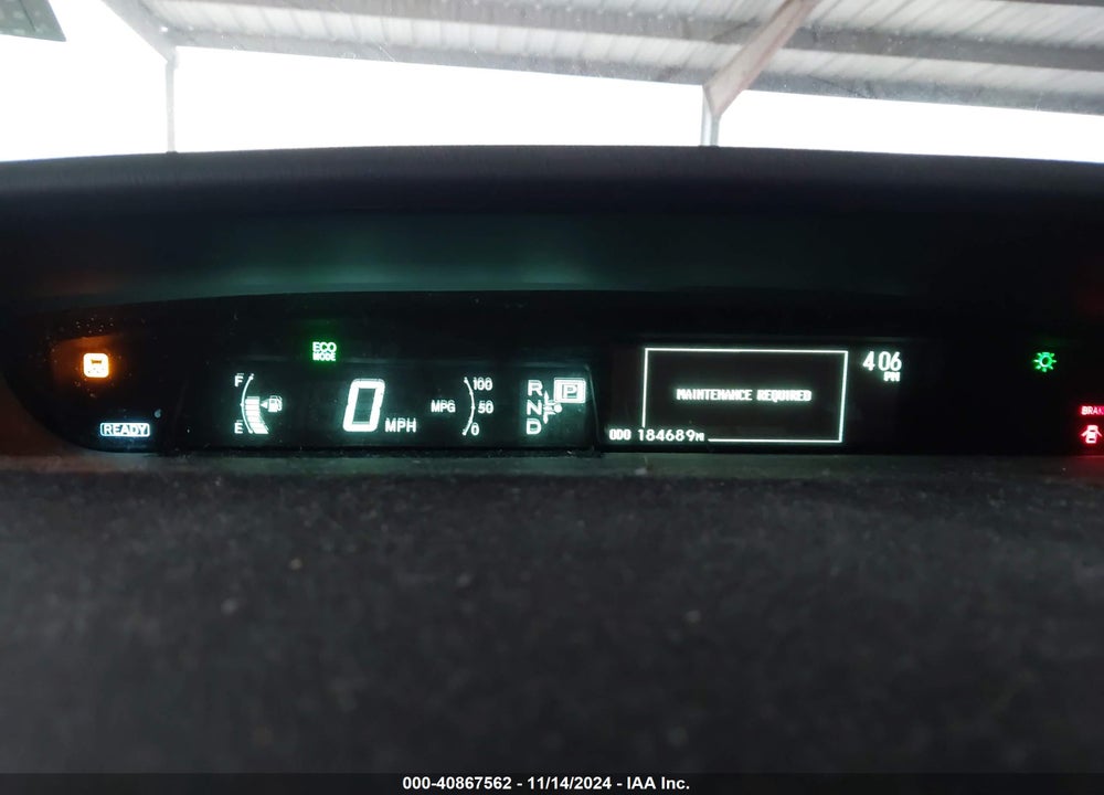 2013 TOYOTA PRIUS FOUR VIN: JTDKN3DU8D5562813