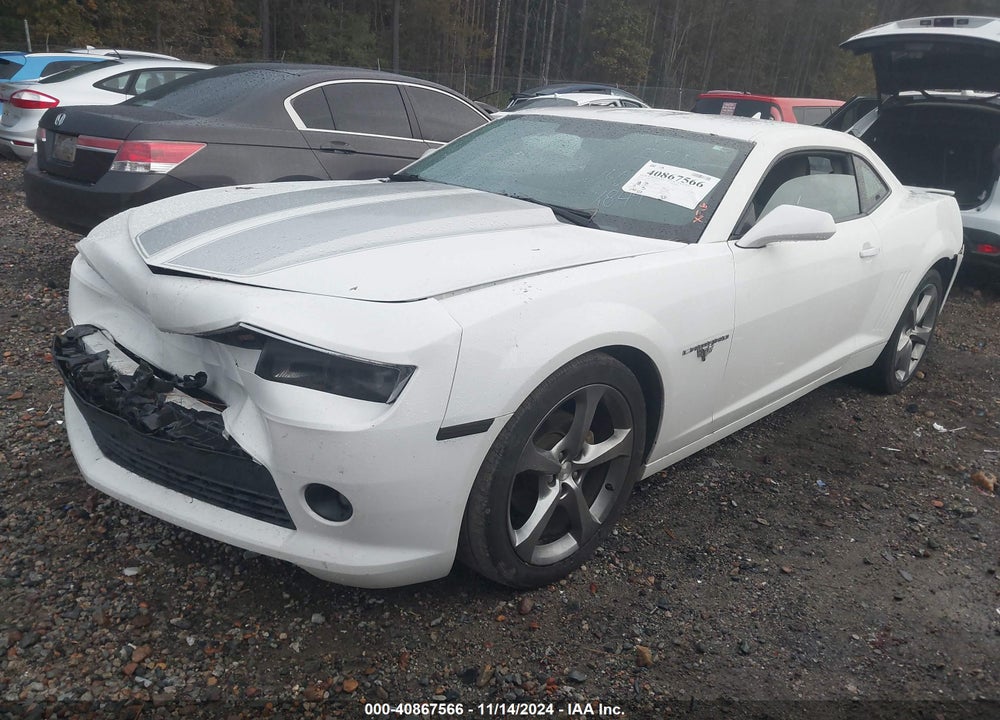2014 CHEVROLET CAMARO 1LT VIN: 2G1FB1E37E9271849