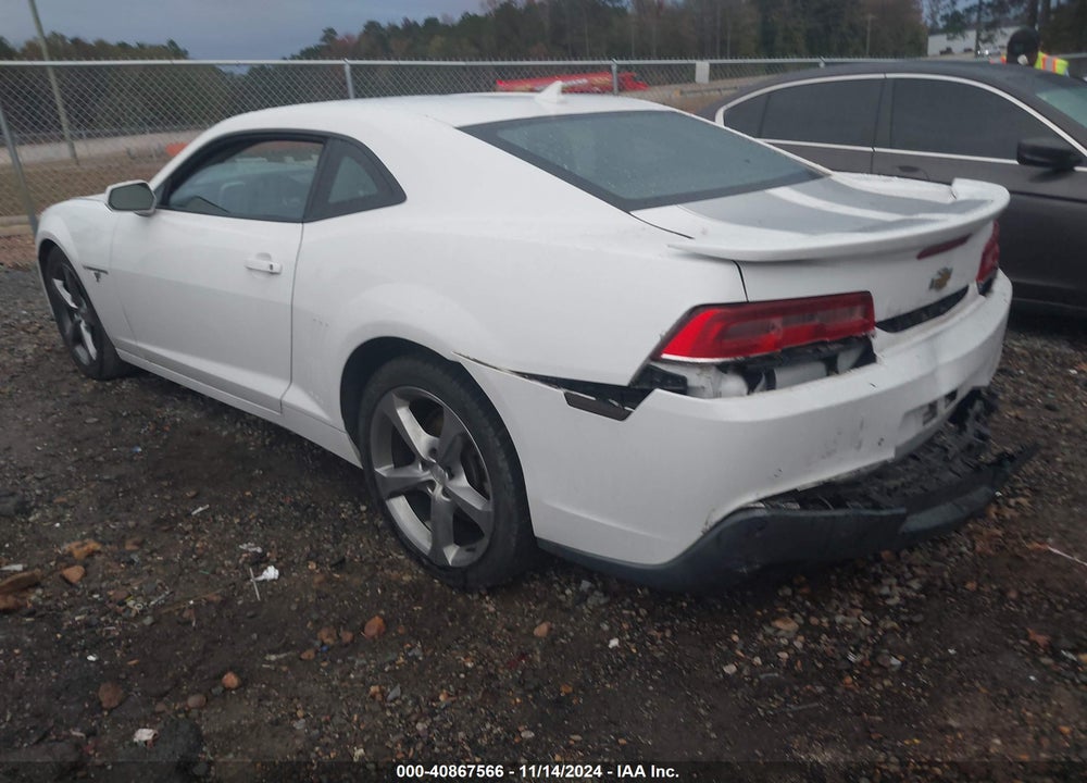 2014 CHEVROLET CAMARO 1LT VIN: 2G1FB1E37E9271849