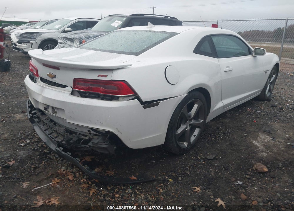 2014 CHEVROLET CAMARO 1LT VIN: 2G1FB1E37E9271849