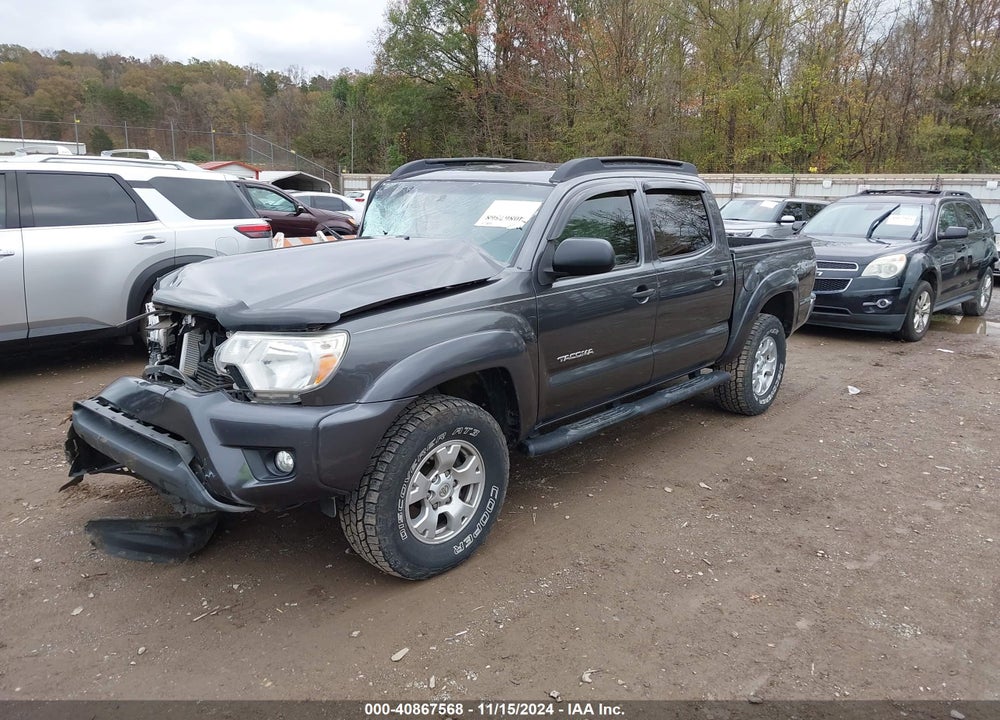 2013 TOYOTA TACOMA DOUBLE CAB VIN: 3TMLU4EN1DM105520