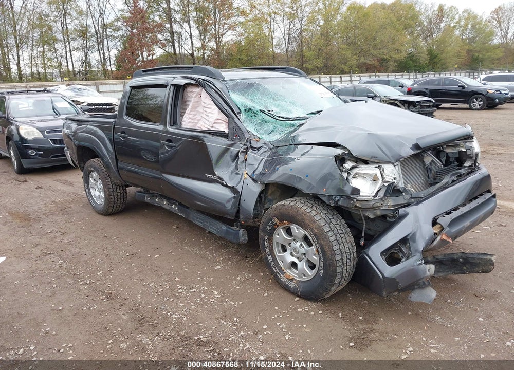 2013 TOYOTA TACOMA DOUBLE CAB VIN: 3TMLU4EN1DM105520
