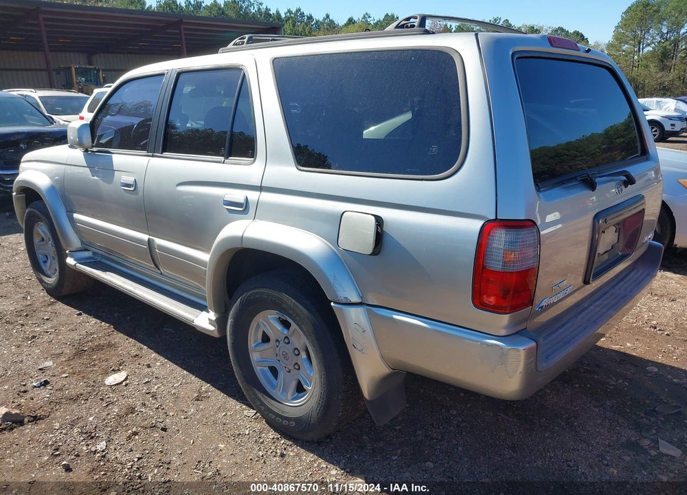 1999 TOYOTA 4RUNNER LIMITED V6 VIN: JT3GN87R7X0104292
