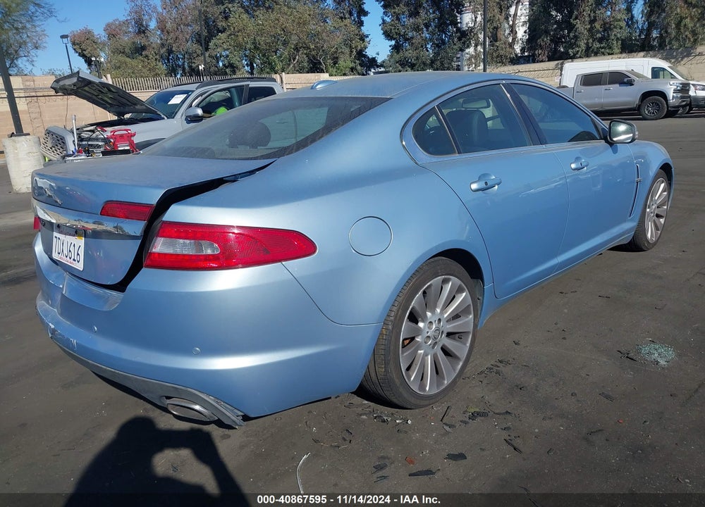 2009 JAGUAR XF PREMIUM LUXURY VIN: SAJWA06B49HR10458
