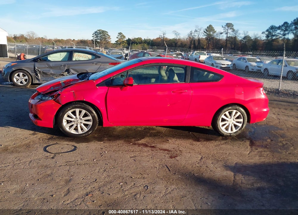 2012 HONDA CIVIC EX VIN: 2HGFG3B83CH550627