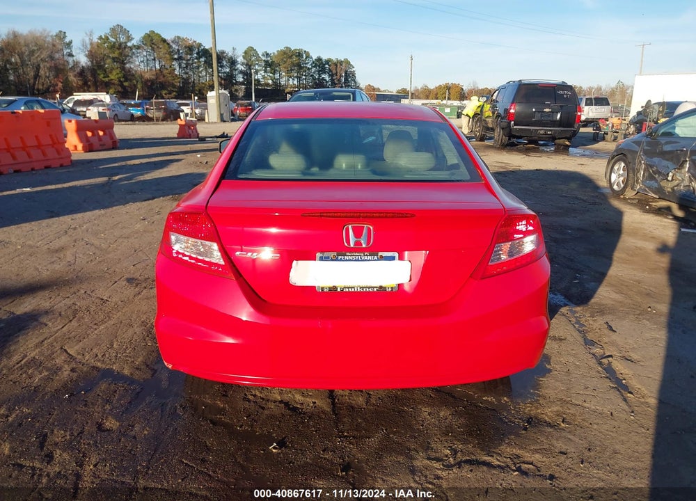 2012 HONDA CIVIC EX VIN: 2HGFG3B83CH550627