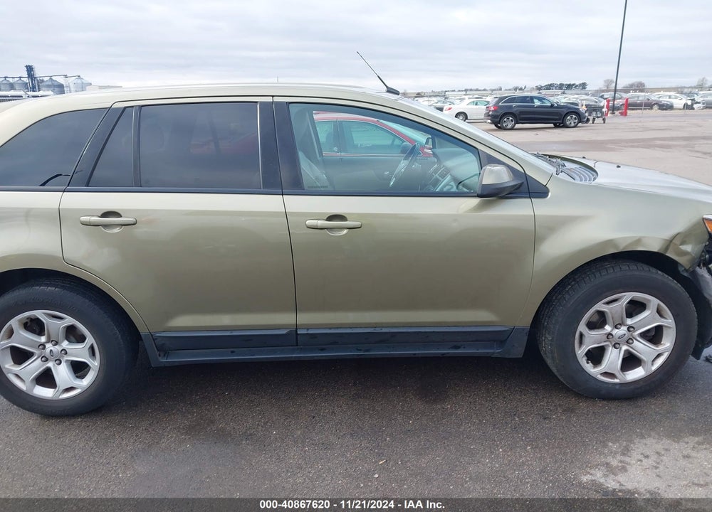 2013 FORD EDGE SEL VIN: 2FMDK3J99DBA63088