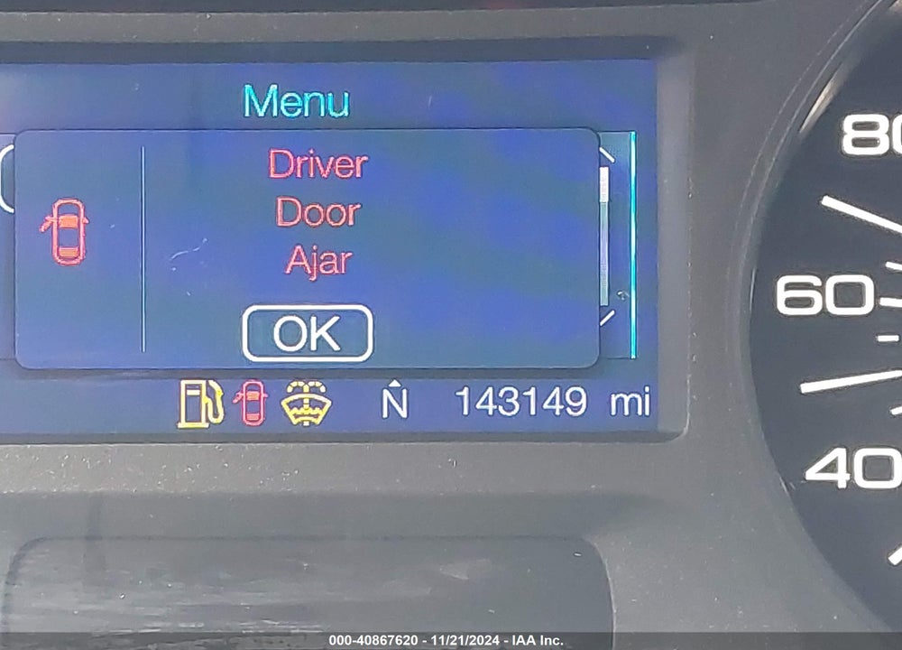 2013 FORD EDGE SEL VIN: 2FMDK3J99DBA63088