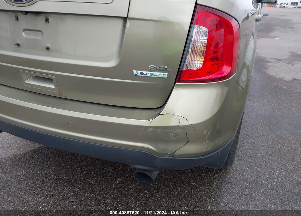2013 FORD EDGE SEL VIN: 2FMDK3J99DBA63088