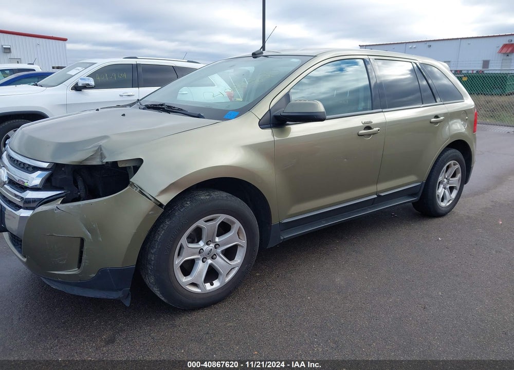 2013 FORD EDGE SEL VIN: 2FMDK3J99DBA63088
