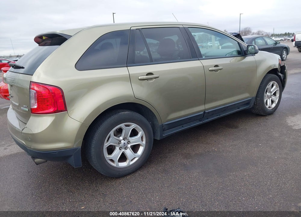 2013 FORD EDGE SEL VIN: 2FMDK3J99DBA63088