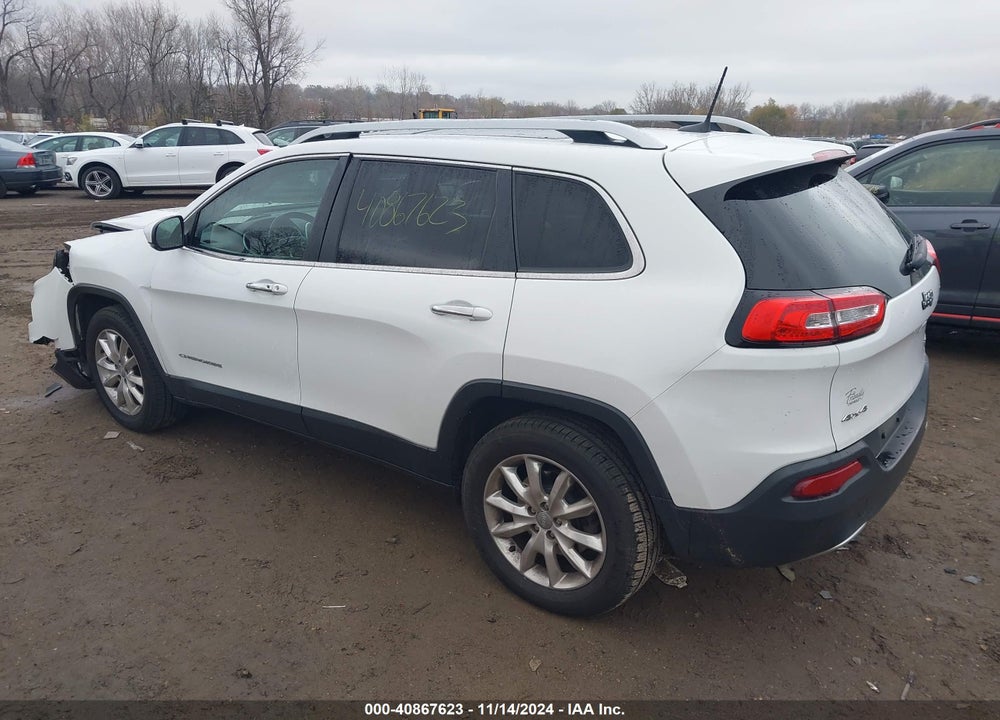 2017 JEEP CHEROKEE LIMITED 4X4 VIN: 1C4PJMDB9HW555486