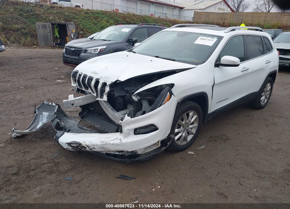 2017 JEEP CHEROKEE LIMITED 4X4 VIN: 1C4PJMDB9HW555486