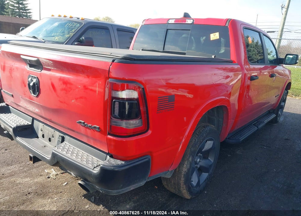 2021 RAM 1500 VIN: 1C6SRFFT8MN698554