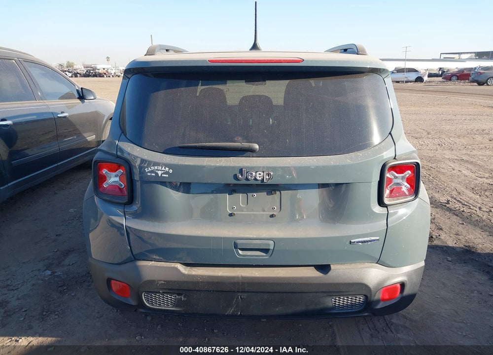 2018 JEEP RENEGADE LATITUDE FWD VIN: ZACCJABB8JPH71753