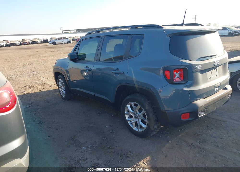 2018 JEEP RENEGADE LATITUDE FWD VIN: ZACCJABB8JPH71753