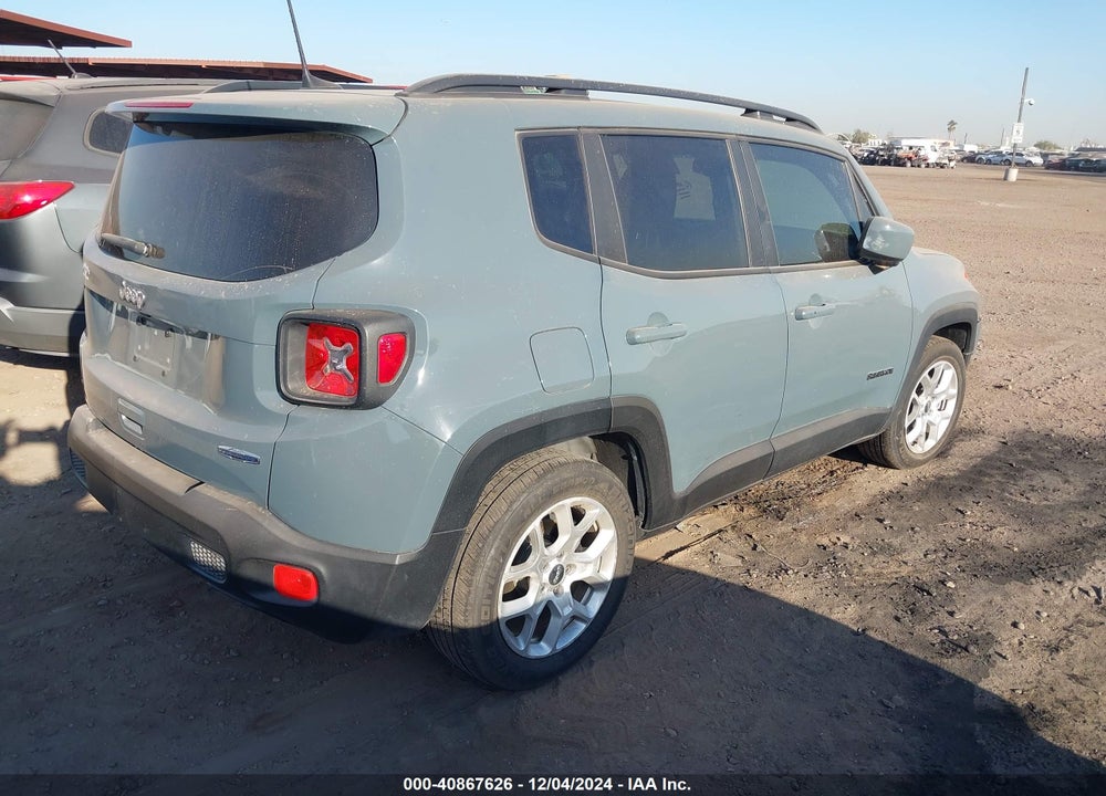 2018 JEEP RENEGADE LATITUDE FWD VIN: ZACCJABB8JPH71753