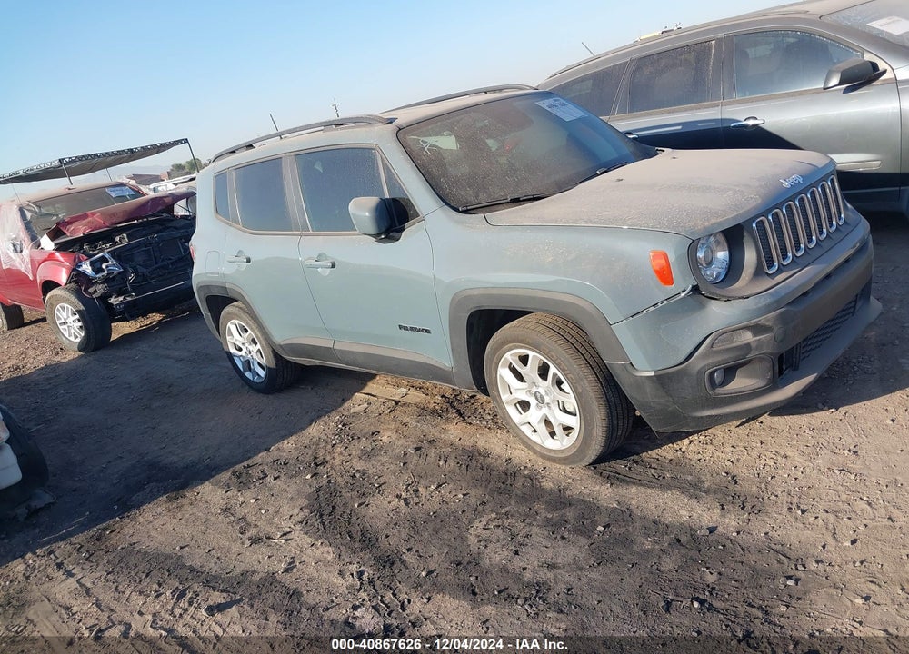 2018 JEEP RENEGADE LATITUDE FWD VIN: ZACCJABB8JPH71753