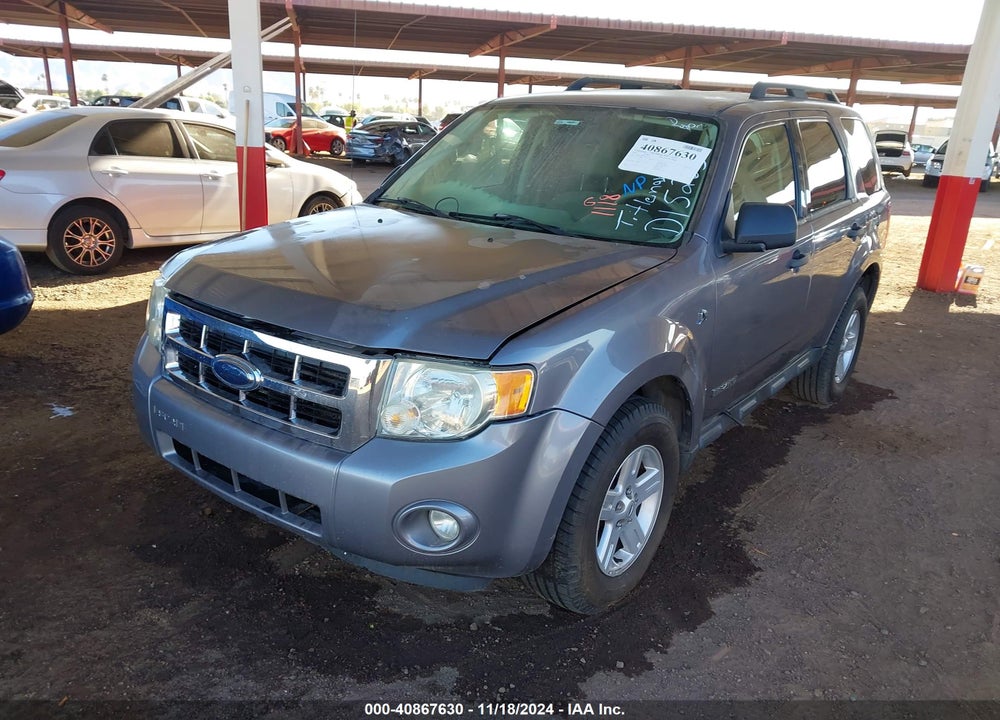 2008 FORD ESCAPE HYBRID VIN: 1FMCU49H98KD15263
