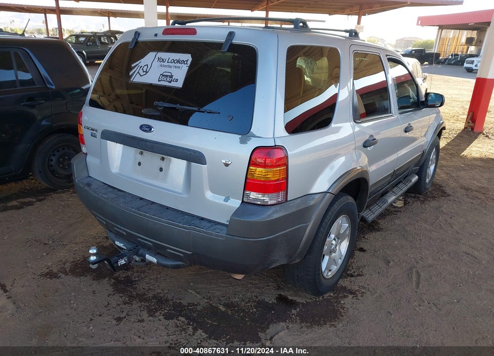 2006 FORD ESCAPE XLT/XLT SPORT VIN: 1FMYU93126KD03323