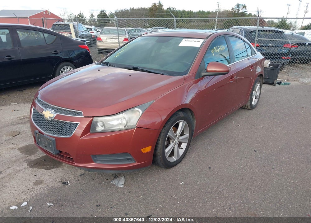 2013 CHEVROLET CRUZE 2LT AUTO VIN: 1G1PE5SB8D7133221