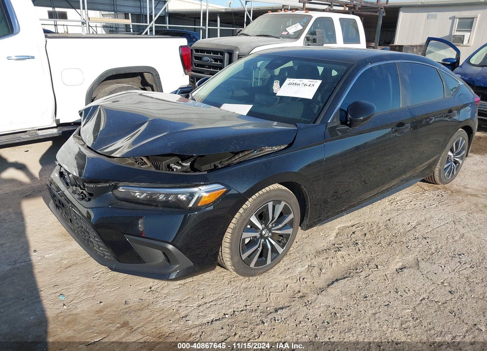 2022 HONDA CIVIC EX-L VIN: 19XFL1H79NE020190