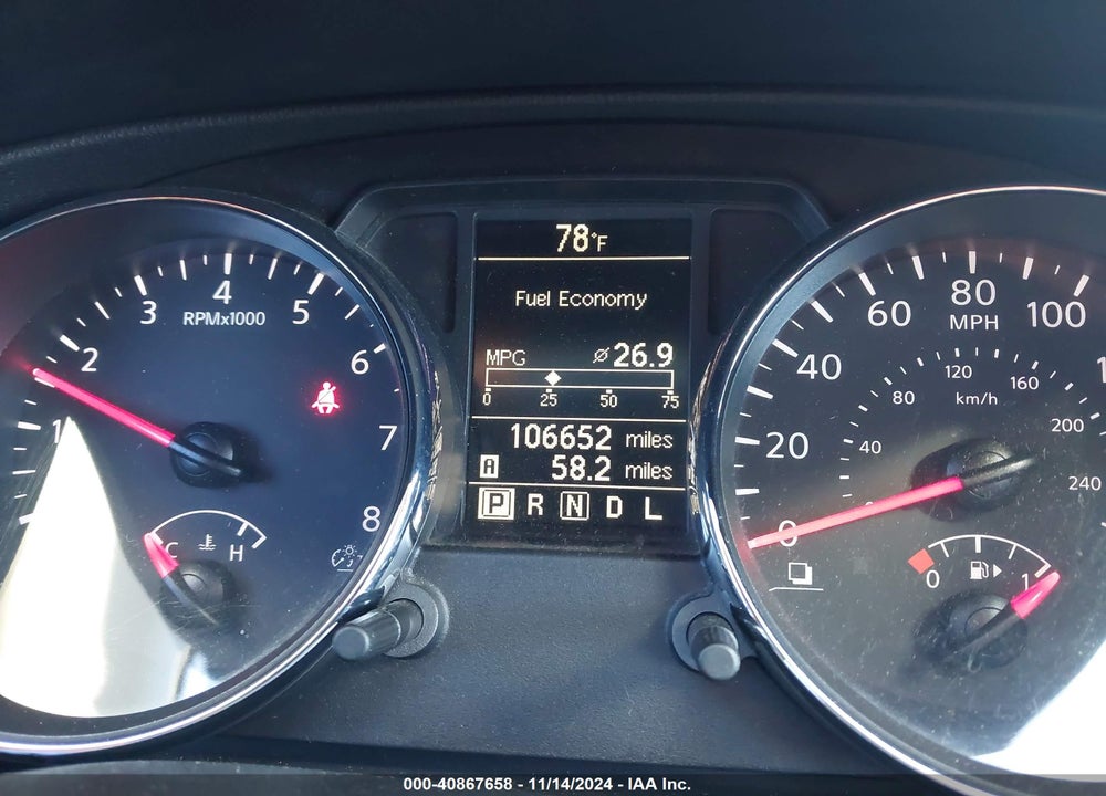 2014 NISSAN ROGUE SELECT S VIN: JN8AS5MT8EW607210