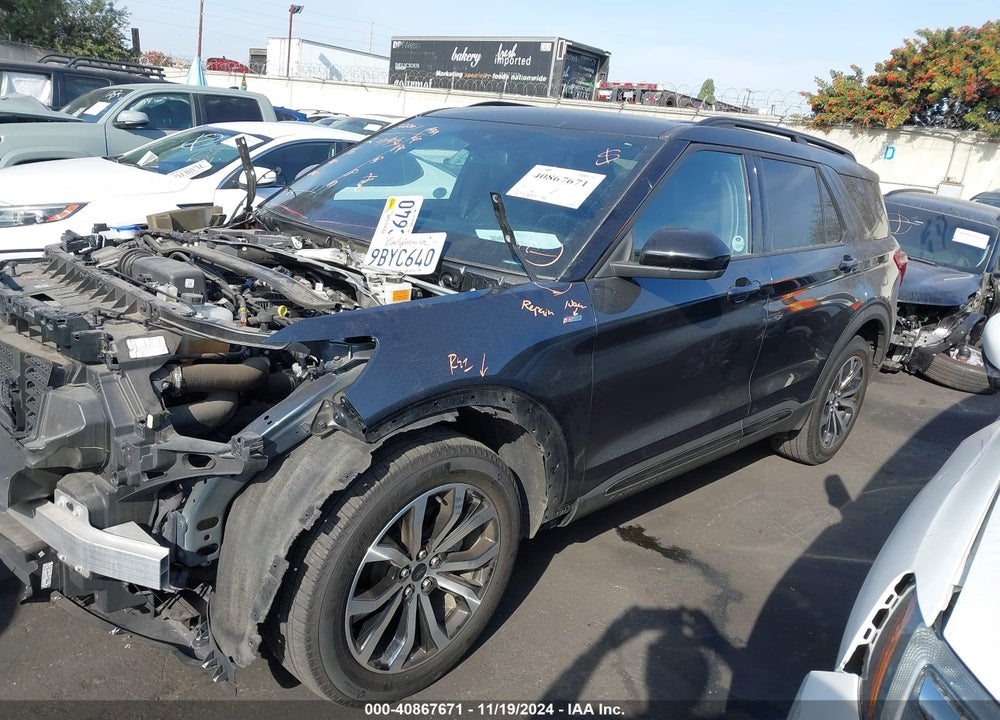 2022 FORD EXPLORER ST-LINE VIN: 1FMSK7KH0NGA86290