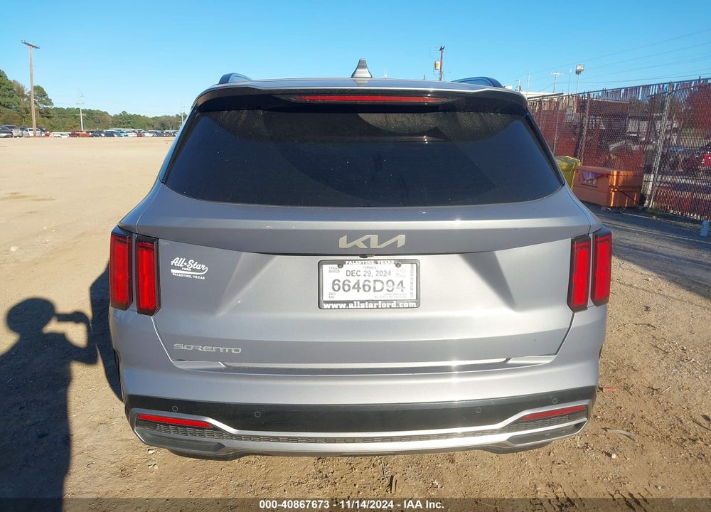 2023 KIA SORENTO SX VIN: 5XYRK4LF8PG177019
