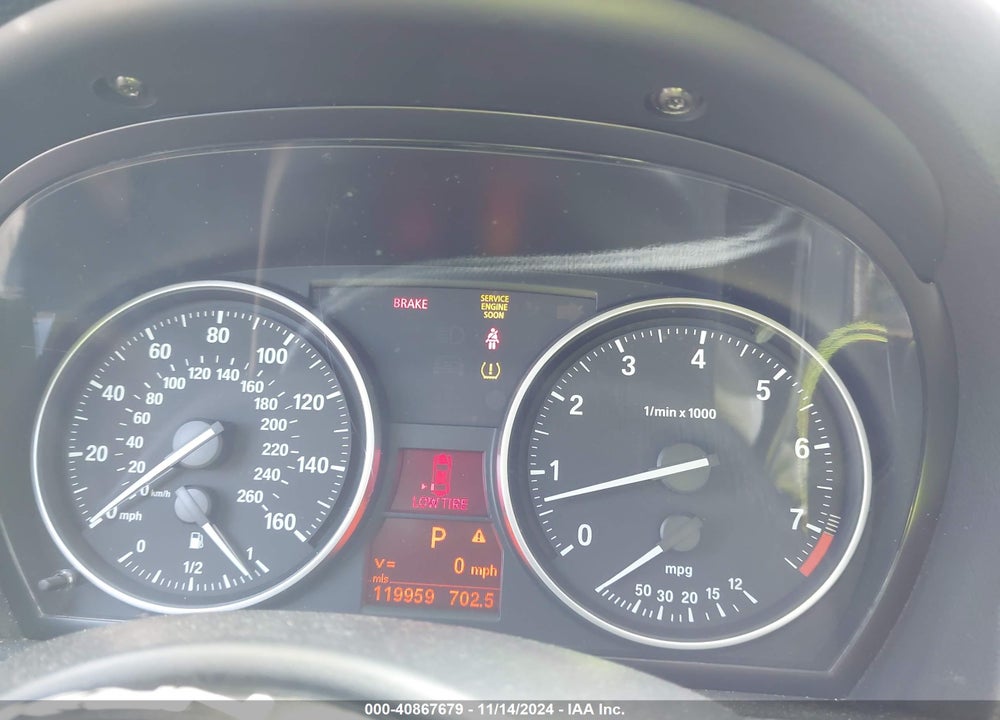 2009 BMW 328I VIN: WBAPH77559NM47731