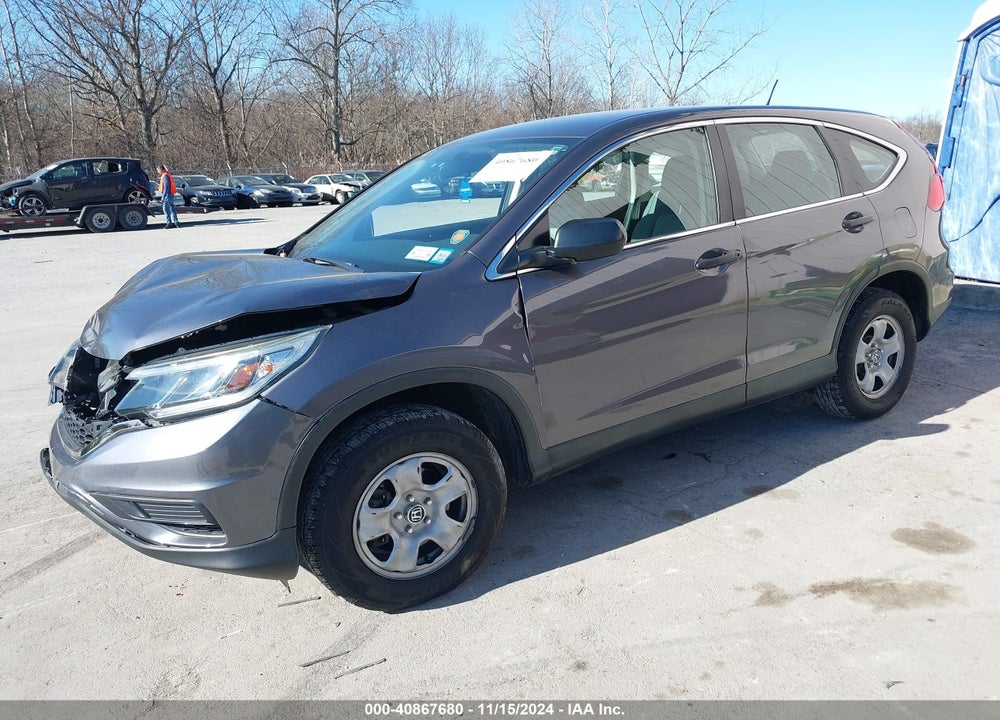 2015 HONDA CR-V LX VIN: 2HKRM4H34FH684225