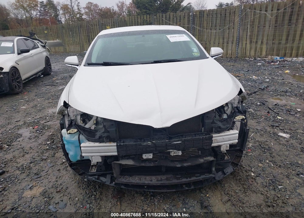 2016 LINCOLN MKZ VIN: 3LN6L2G93GR618646