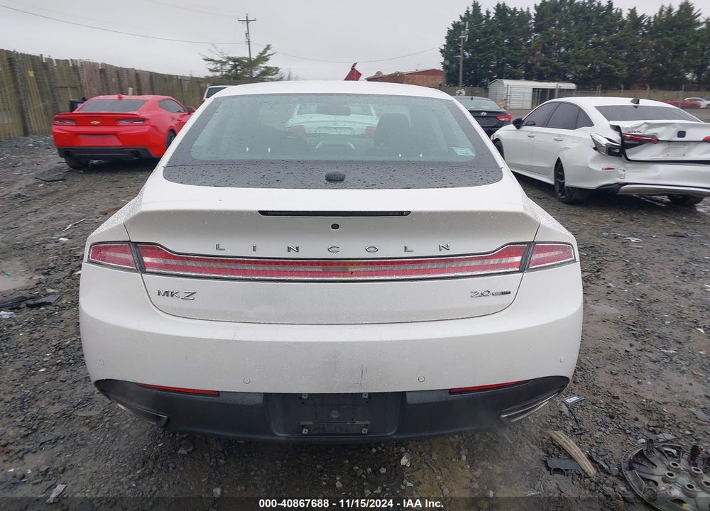 2016 LINCOLN MKZ VIN: 3LN6L2G93GR618646