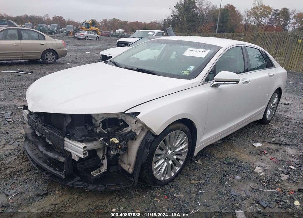 2016 LINCOLN MKZ VIN: 3LN6L2G93GR618646
