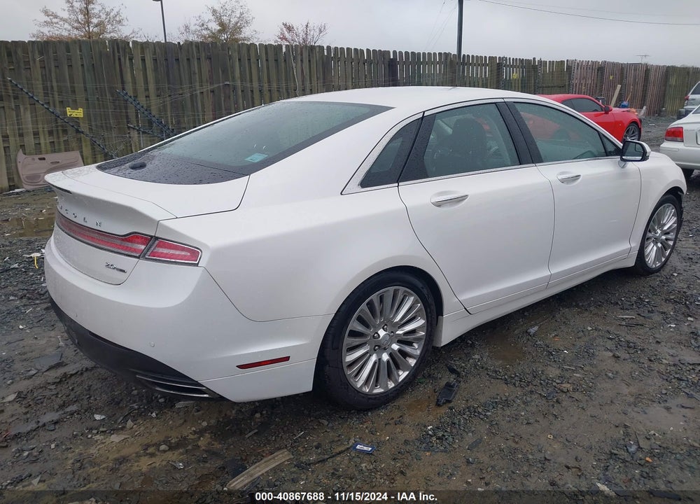2016 LINCOLN MKZ VIN: 3LN6L2G93GR618646