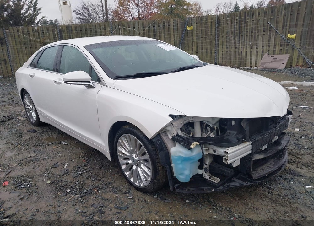 2016 LINCOLN MKZ VIN: 3LN6L2G93GR618646