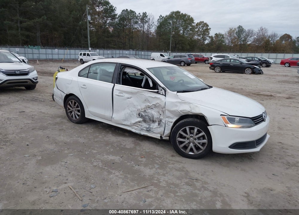 2013 VOLKSWAGEN JETTA 2.5L SE VIN: 3VWDP7AJ1DM254894