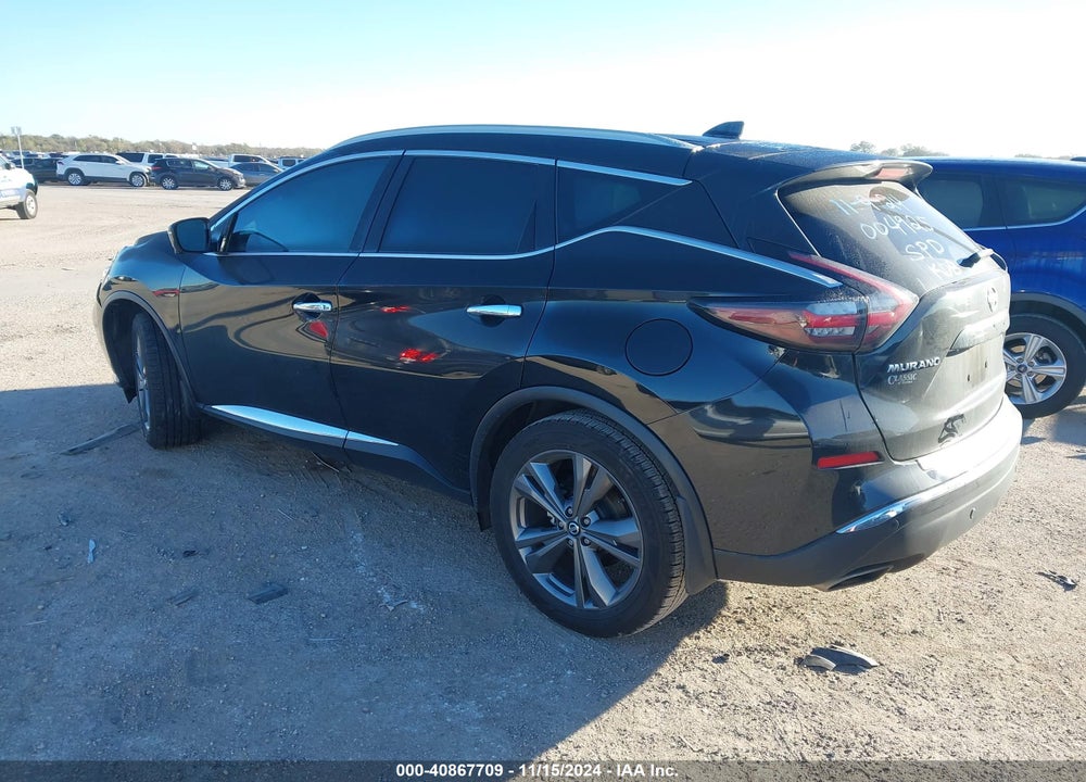 2022 NISSAN MURANO PLATINUM FWD VIN: 5N1AZ2DJ9NC107901