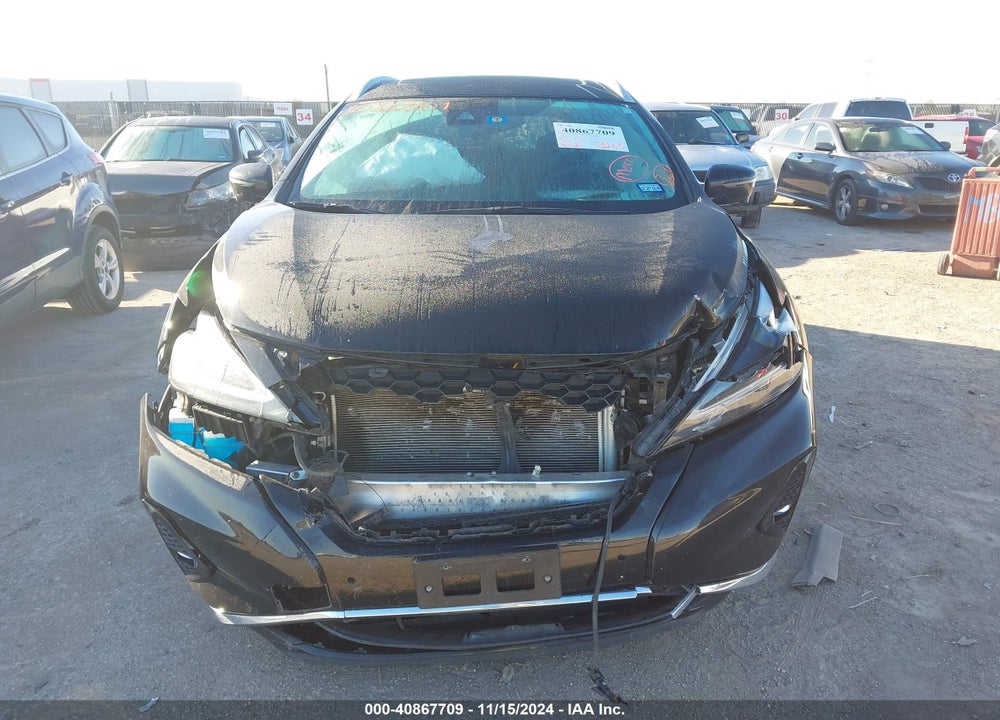 2022 NISSAN MURANO PLATINUM FWD VIN: 5N1AZ2DJ9NC107901