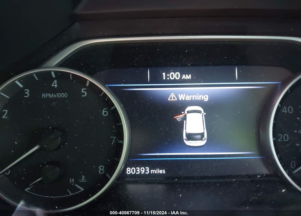 2022 NISSAN MURANO PLATINUM FWD VIN: 5N1AZ2DJ9NC107901