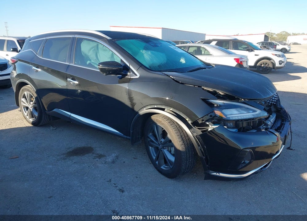 2022 NISSAN MURANO PLATINUM FWD VIN: 5N1AZ2DJ9NC107901
