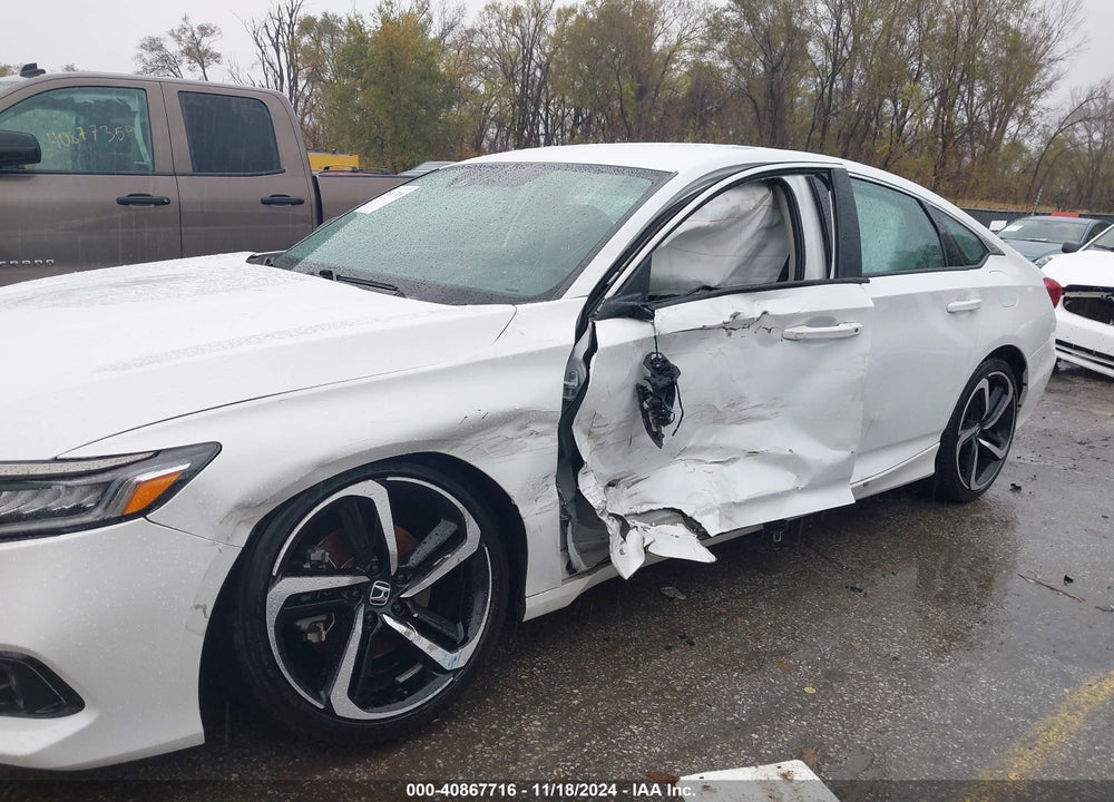 2022 HONDA ACCORD SPORT SPECIAL EDITION VIN: 1HGCV1F48NA098325