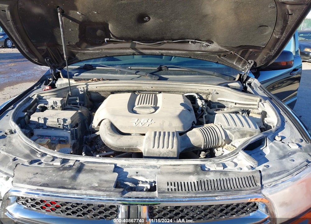 2012 DODGE DURANGO SXT VIN: 1C4RDJAG6CC196929