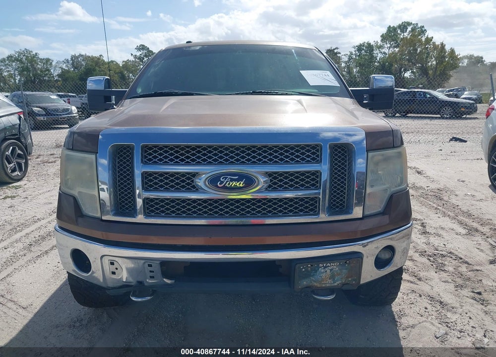 2011 FORD F-150 LARIAT VIN: 1FTFW1ETXBKD35193