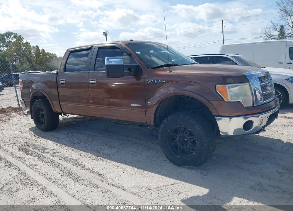 2011 FORD F-150 LARIAT VIN: 1FTFW1ETXBKD35193