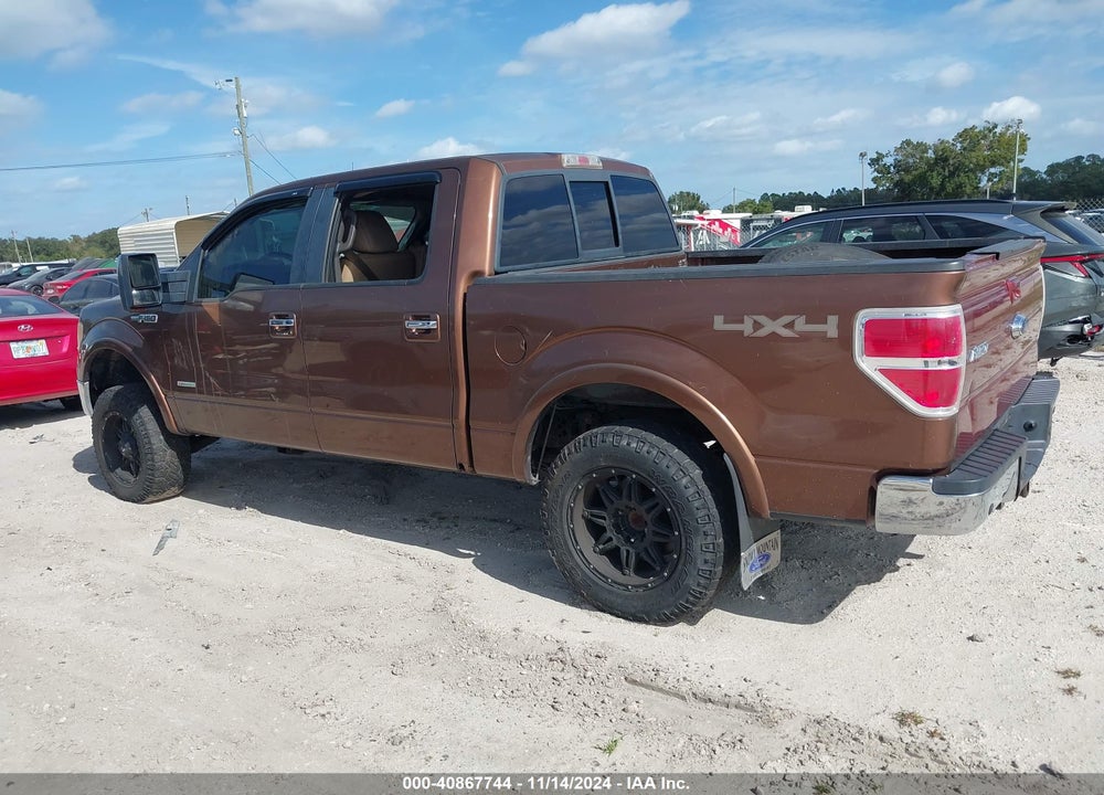 2011 FORD F-150 LARIAT VIN: 1FTFW1ETXBKD35193