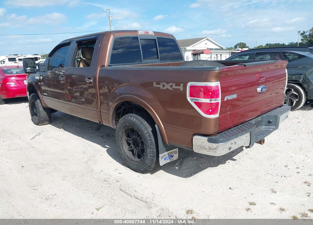 2011 FORD F-150 LARIAT VIN: 1FTFW1ETXBKD35193