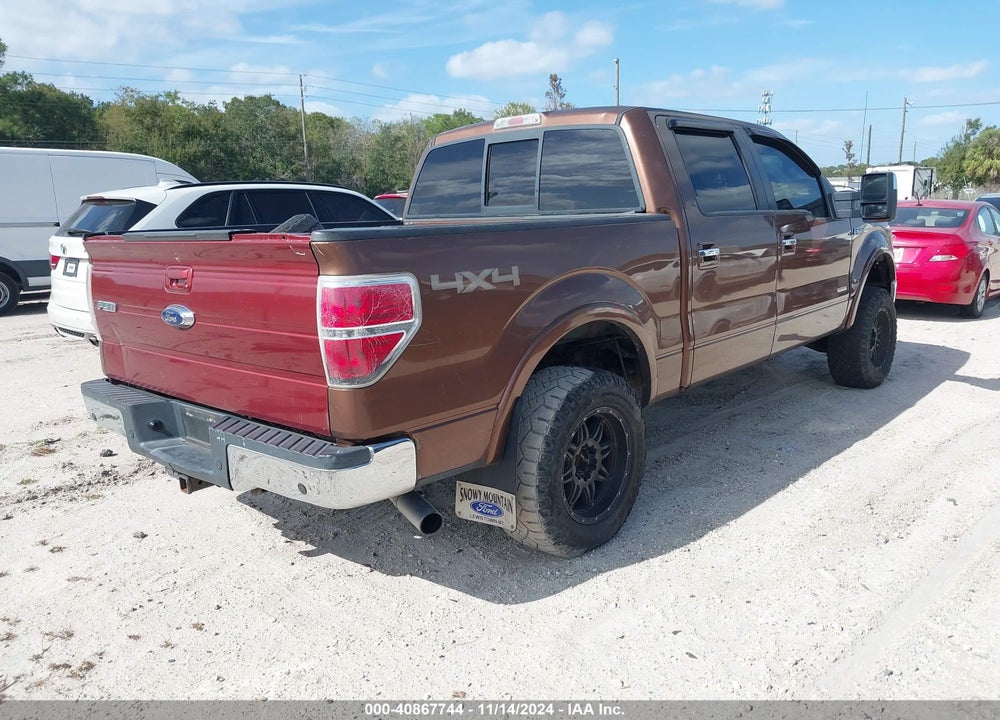 2011 FORD F-150 LARIAT VIN: 1FTFW1ETXBKD35193