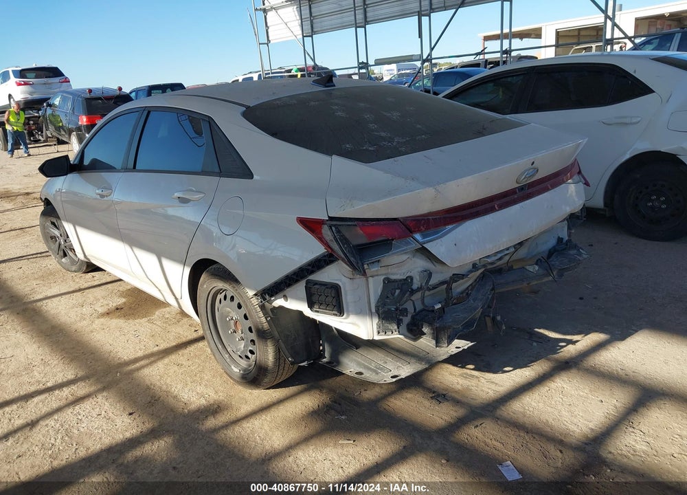 2021 HYUNDAI ELANTRA SEL VIN: 5NPLS4AGXMH030920